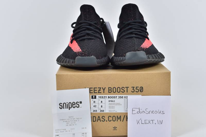 Adidas Yeezy Boost 350 V2 Black / Red CP 9652 AutoCheckout Service