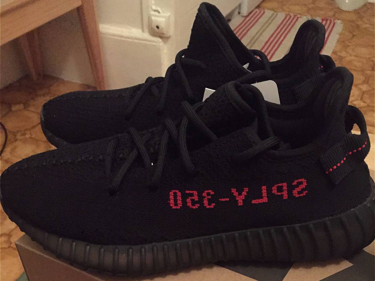 Yeezy boost 350 v2 Bred Sz 8 AUTHENTIC
