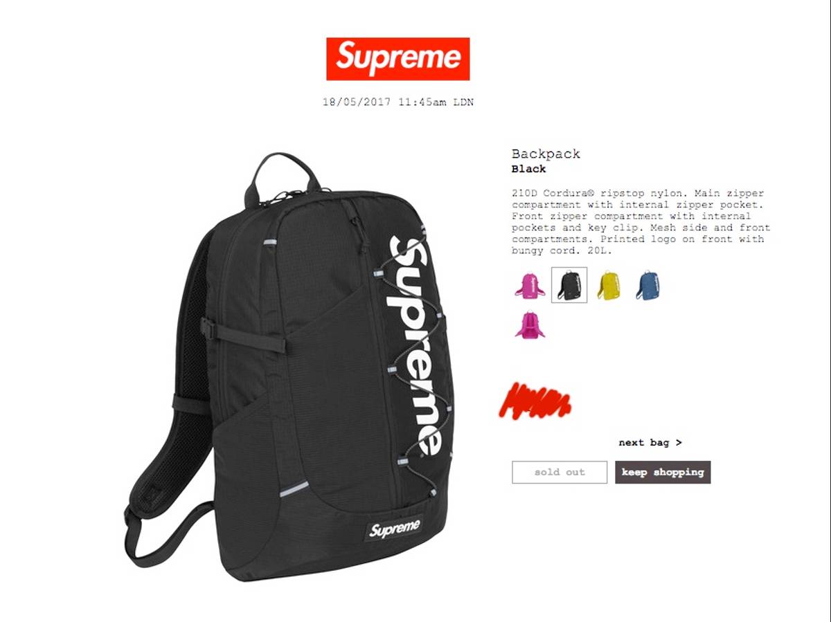 Supreme Backpack Ss17 Fake Vs Real | Supreme HypeBeast Product
