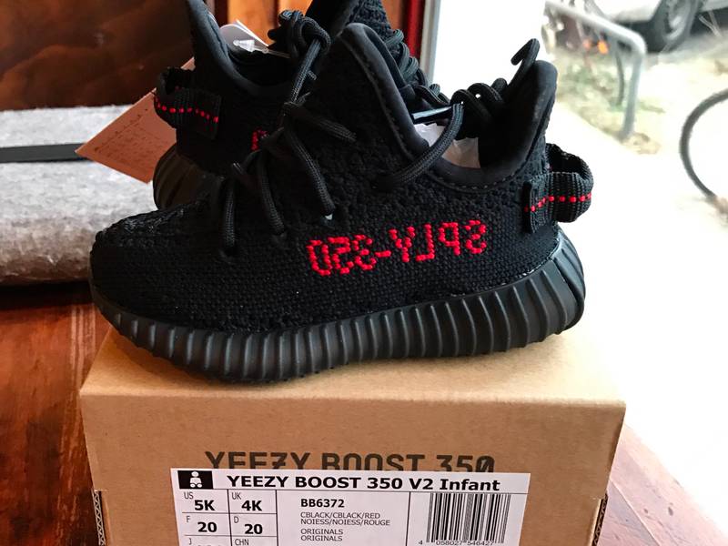 yeezy boost 350 v2 bred 13s Little Hoolies