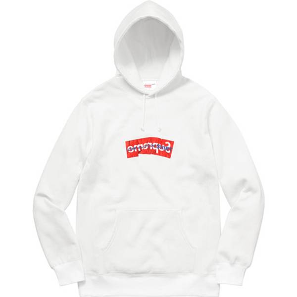 iSupremei x CDG ihoodiei size L white 1111552 from kooky at 