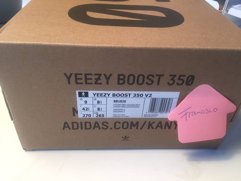 To Purchase Yeezy boost 350 v2 'Zebra' sply 350 solar red white