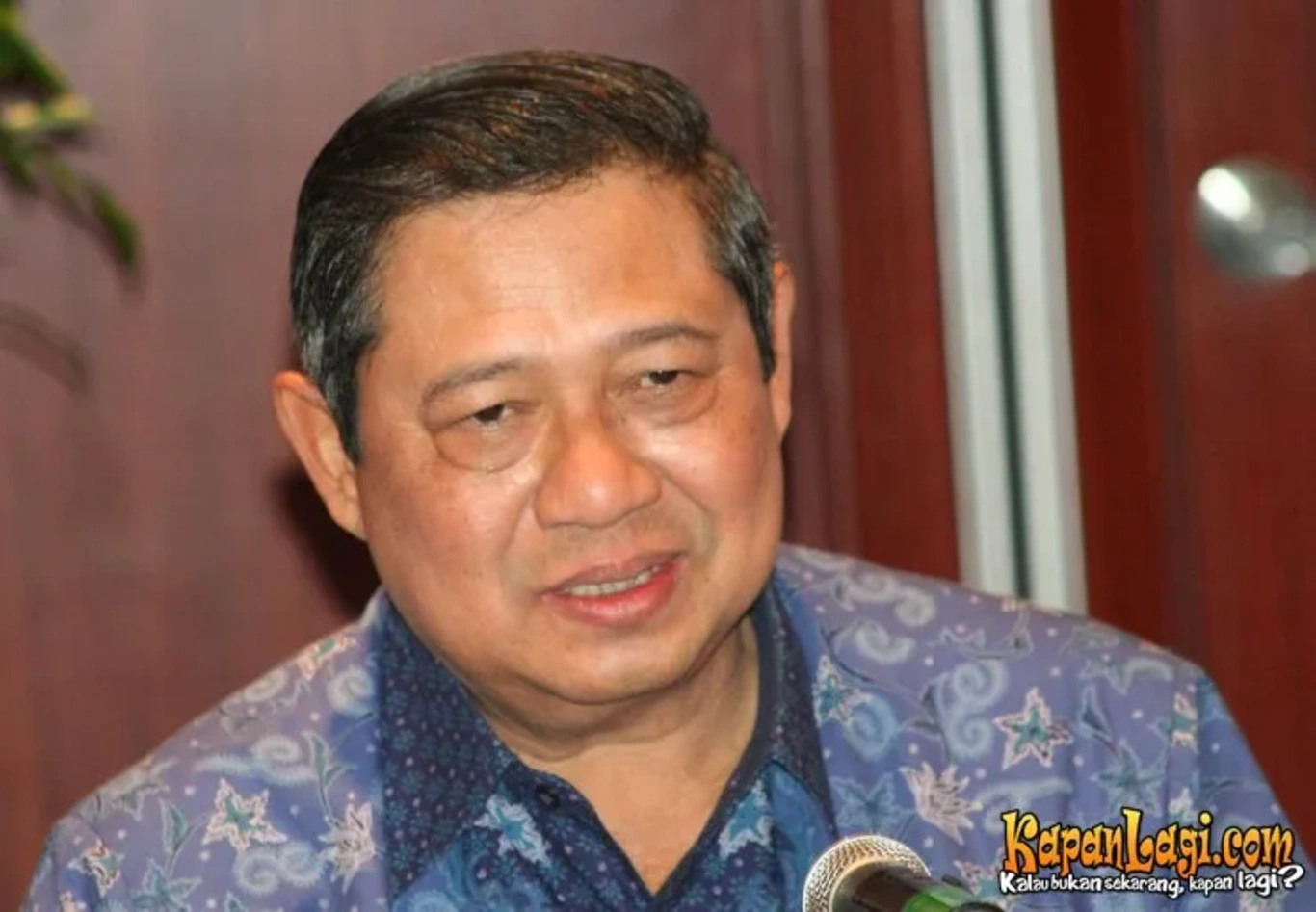 Jika Anda tidak melihat foto Susilo Bambang Yudhoyono, kemungkinan karena foto dengan nomor tersebut tidak tersedia di Kapanlagi.com™