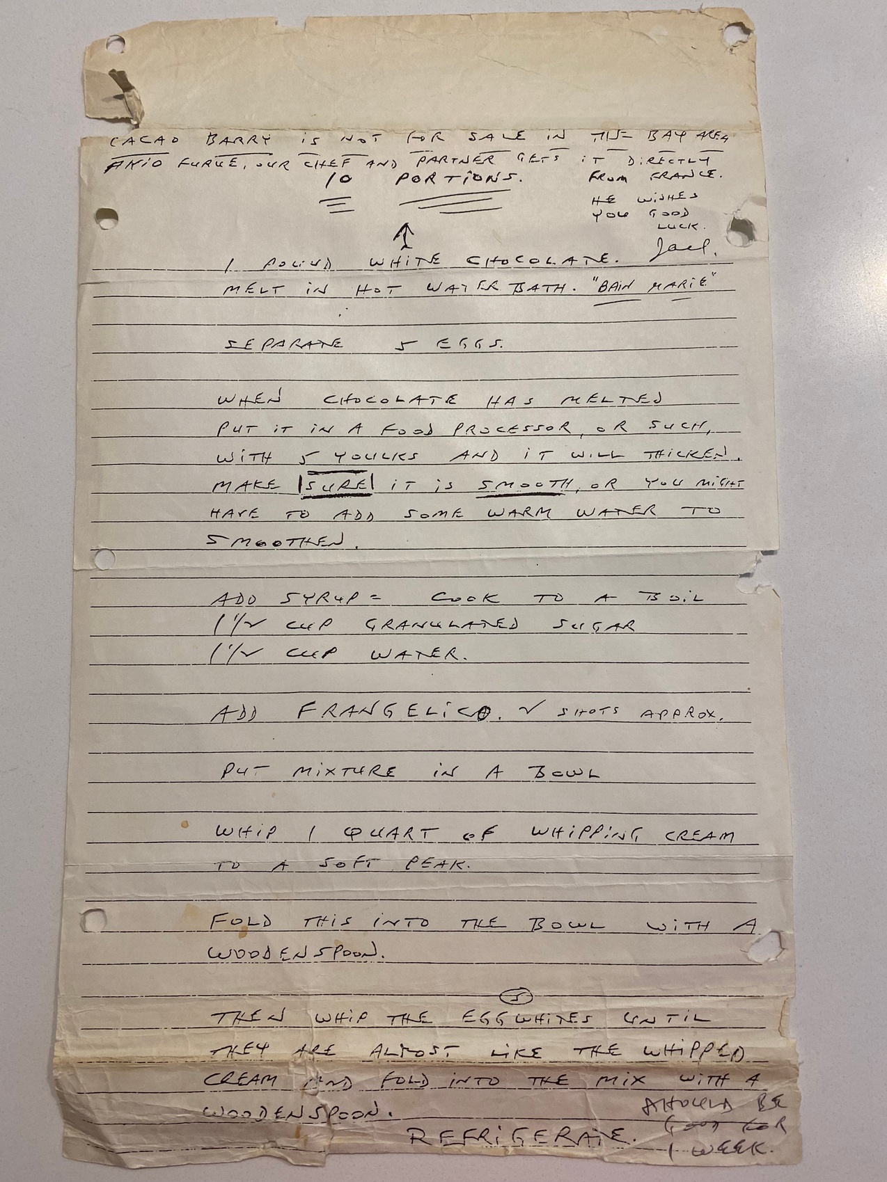 What is the best meal you've ever had? Storyworth