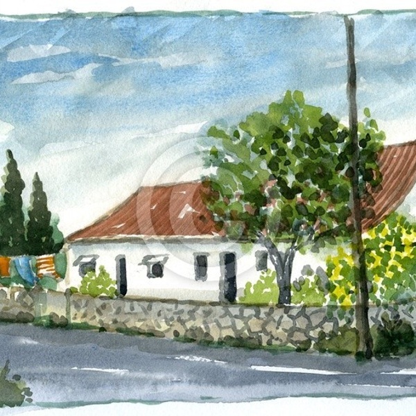 Watercolour en plein air