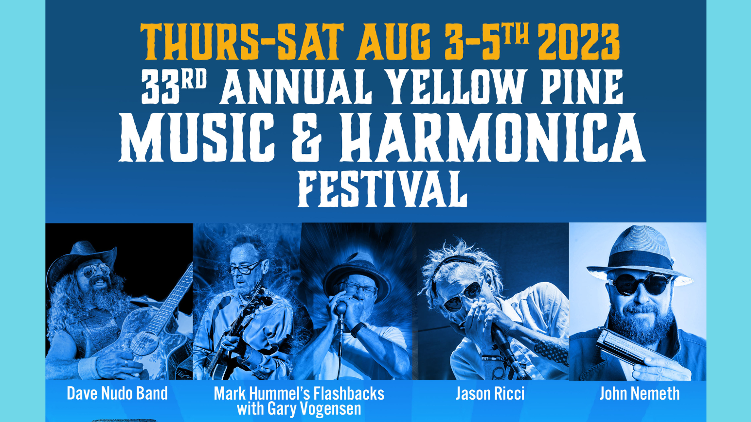 Yellow Pine Music & Harmonica Festival SponsorMyEvent