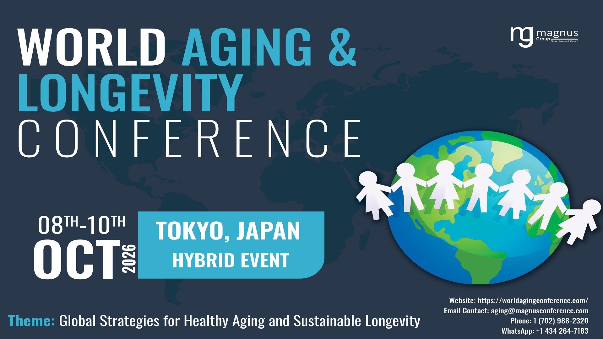 World Aging & Longevity Conference (WALC 2026) - SponsorMyEvent