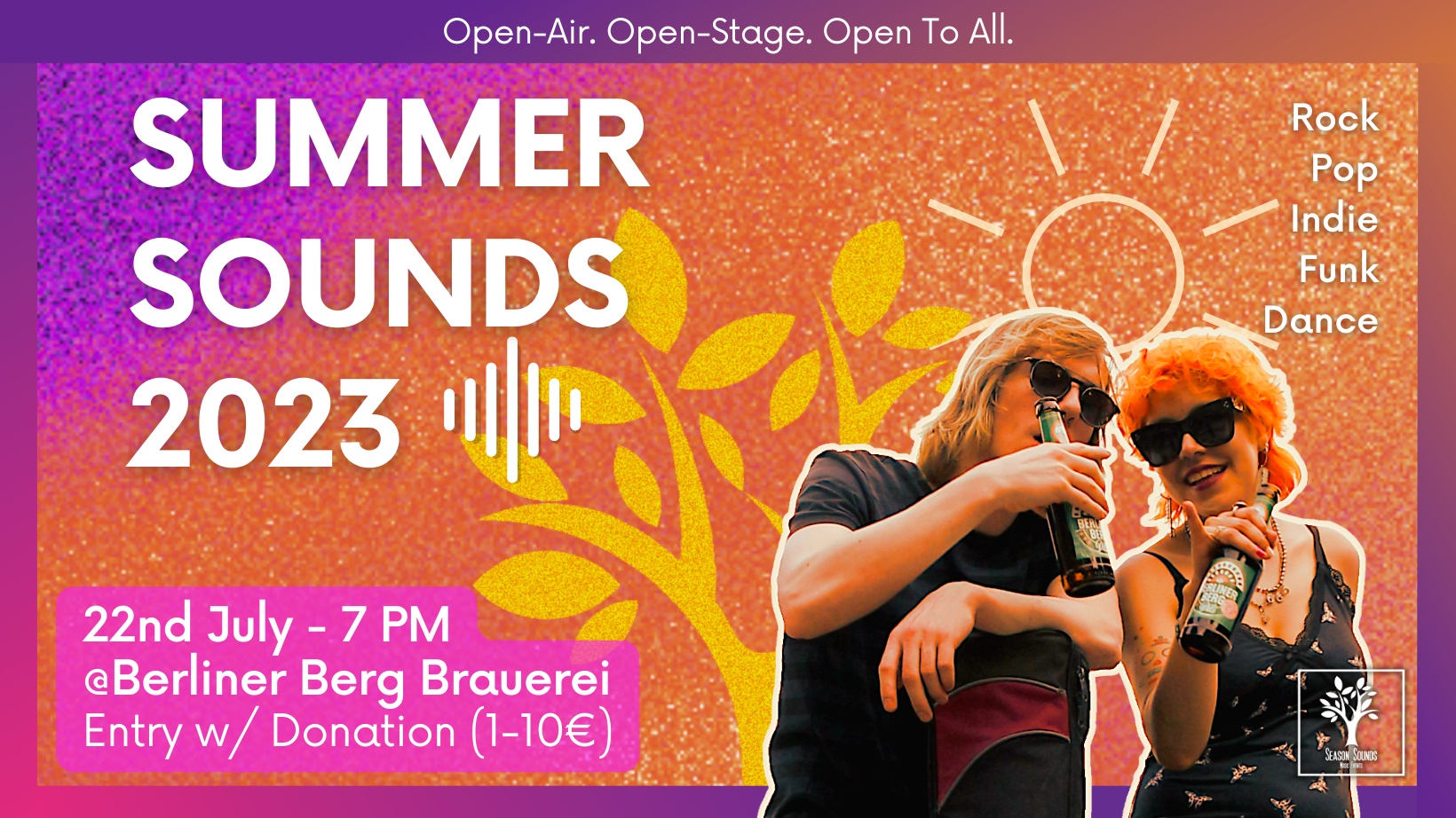Summer Sounds Berlin 2023 SponsorMyEvent