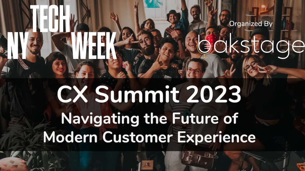 NY TechWeek CX Summit 2023 SponsorMyEvent