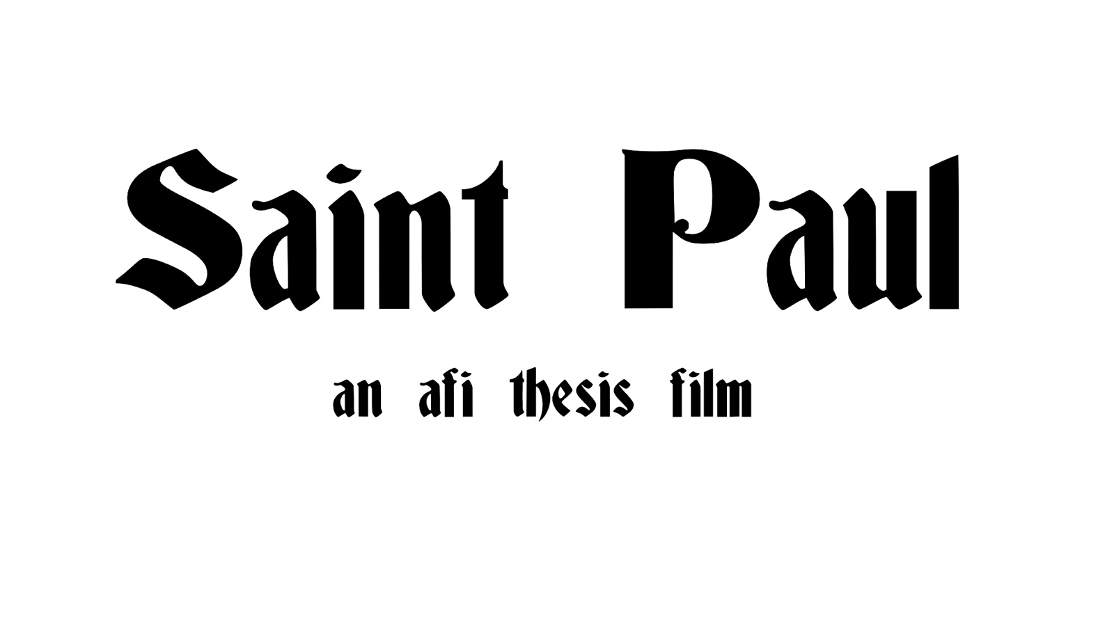 afi thesis film