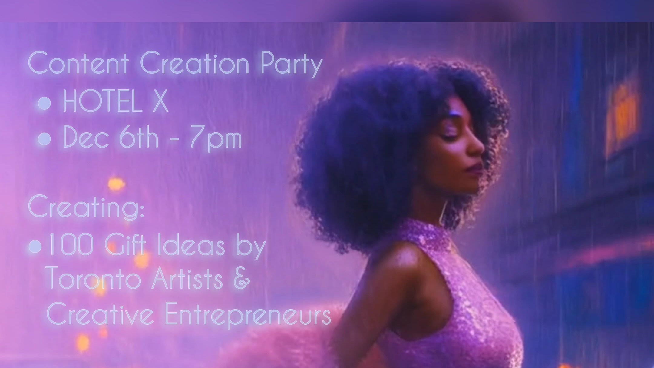 Content Creation Party at Hotel X - SponsorMyEvent