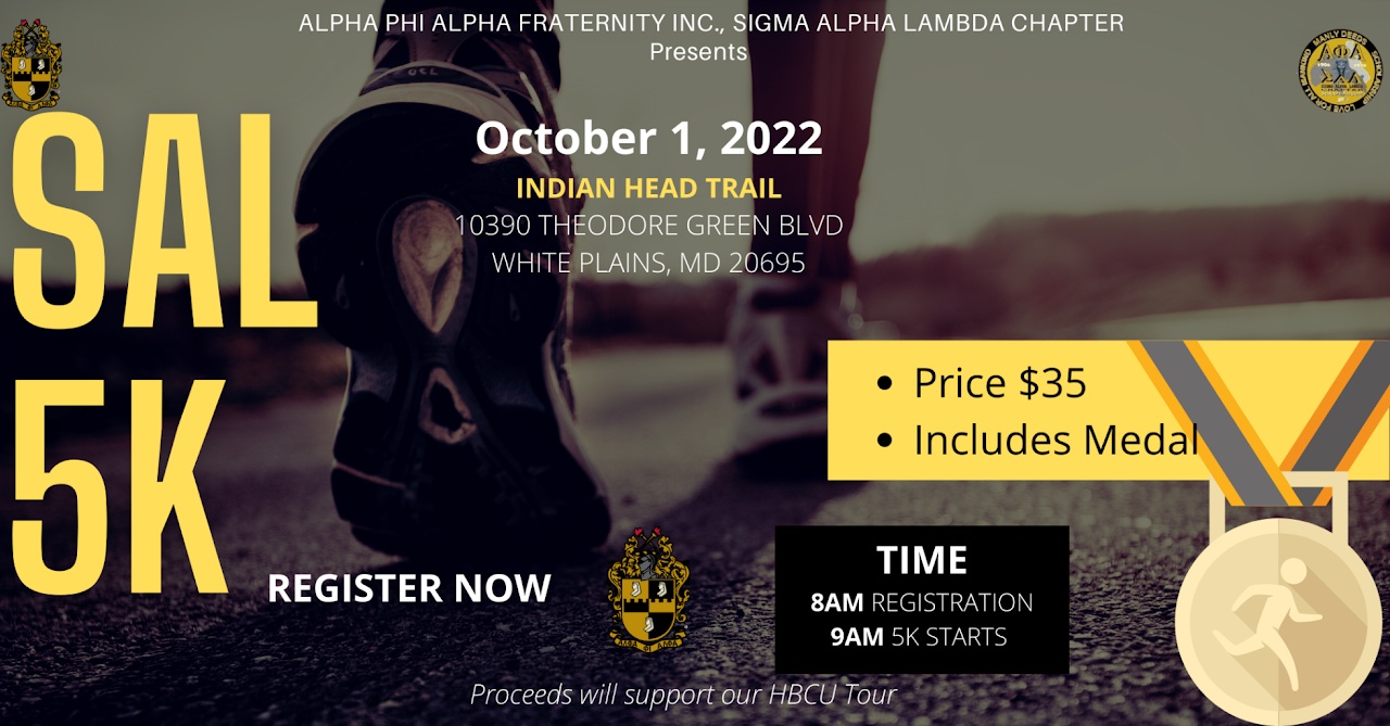 SIGMA ALPHA LAMBDA HBCU 5k - SponsorMyEvent