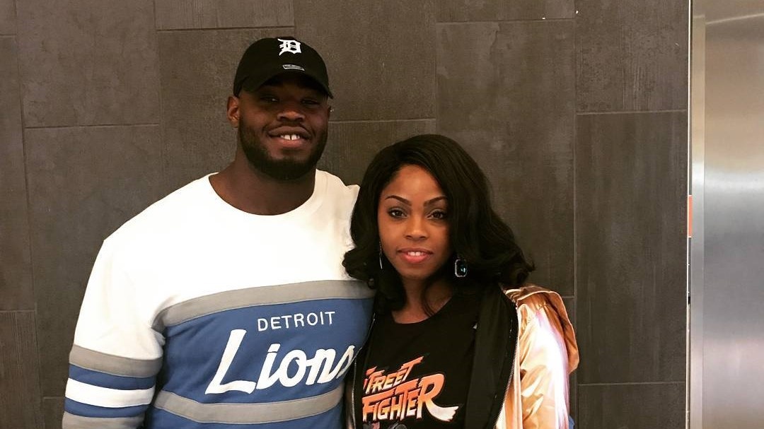 Christian Ringo of the Detroit Lions Football Health and Wellness Camp ...