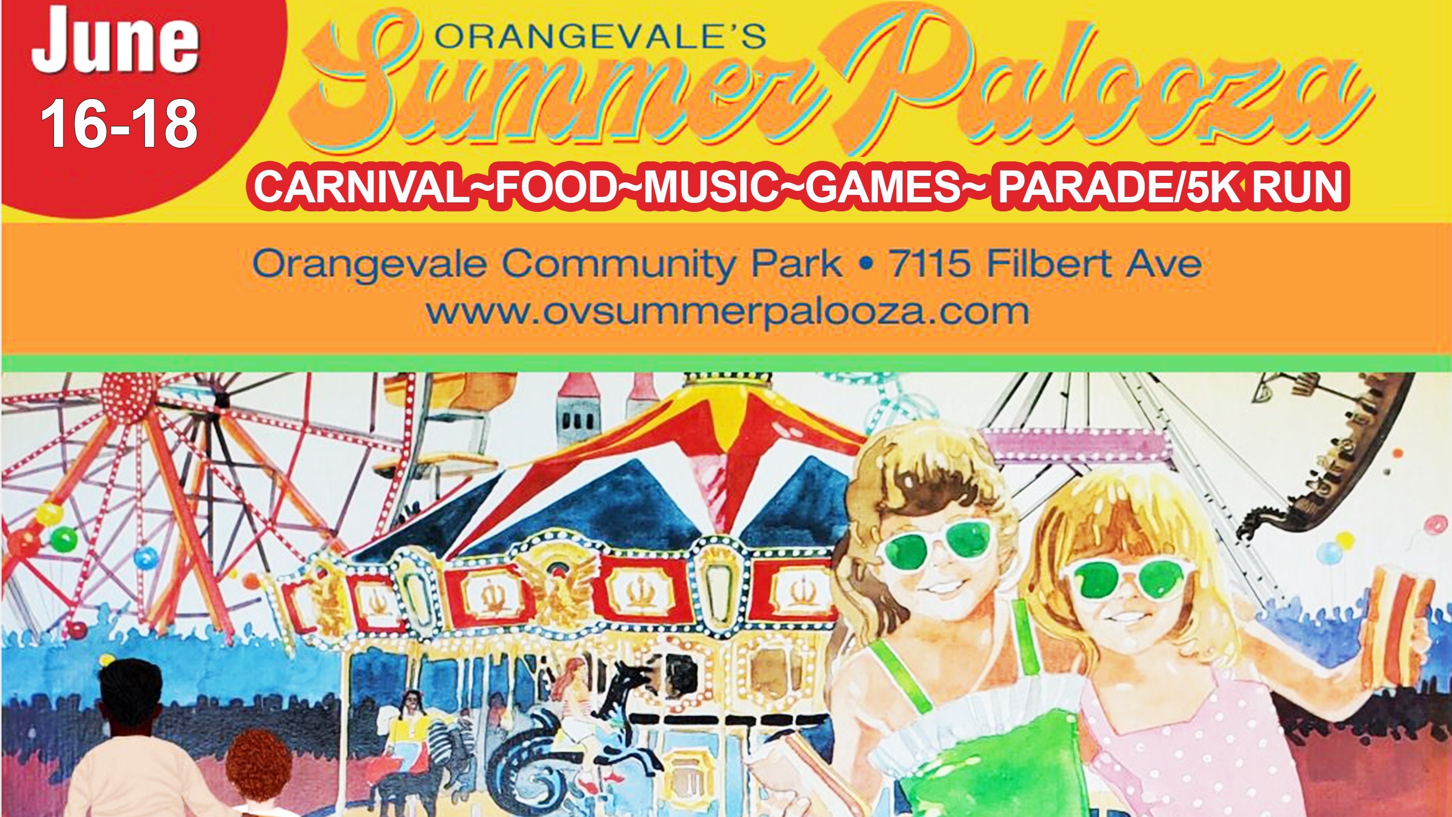 Orangevale Summer Palooza SponsorMyEvent