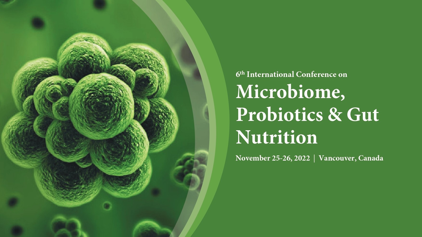 6th International Conference on Microbiome, Probiotics and Gut