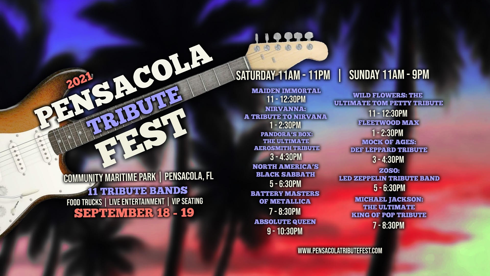 Pensacola Tribute Fest SponsorMyEvent