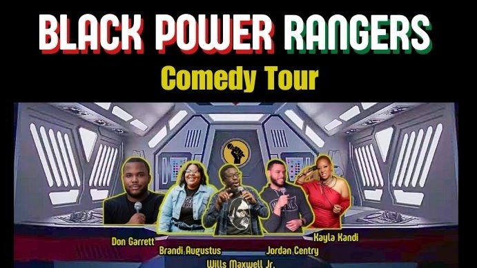 Black Power Rangers Comedy Tour - SponsorMyEvent