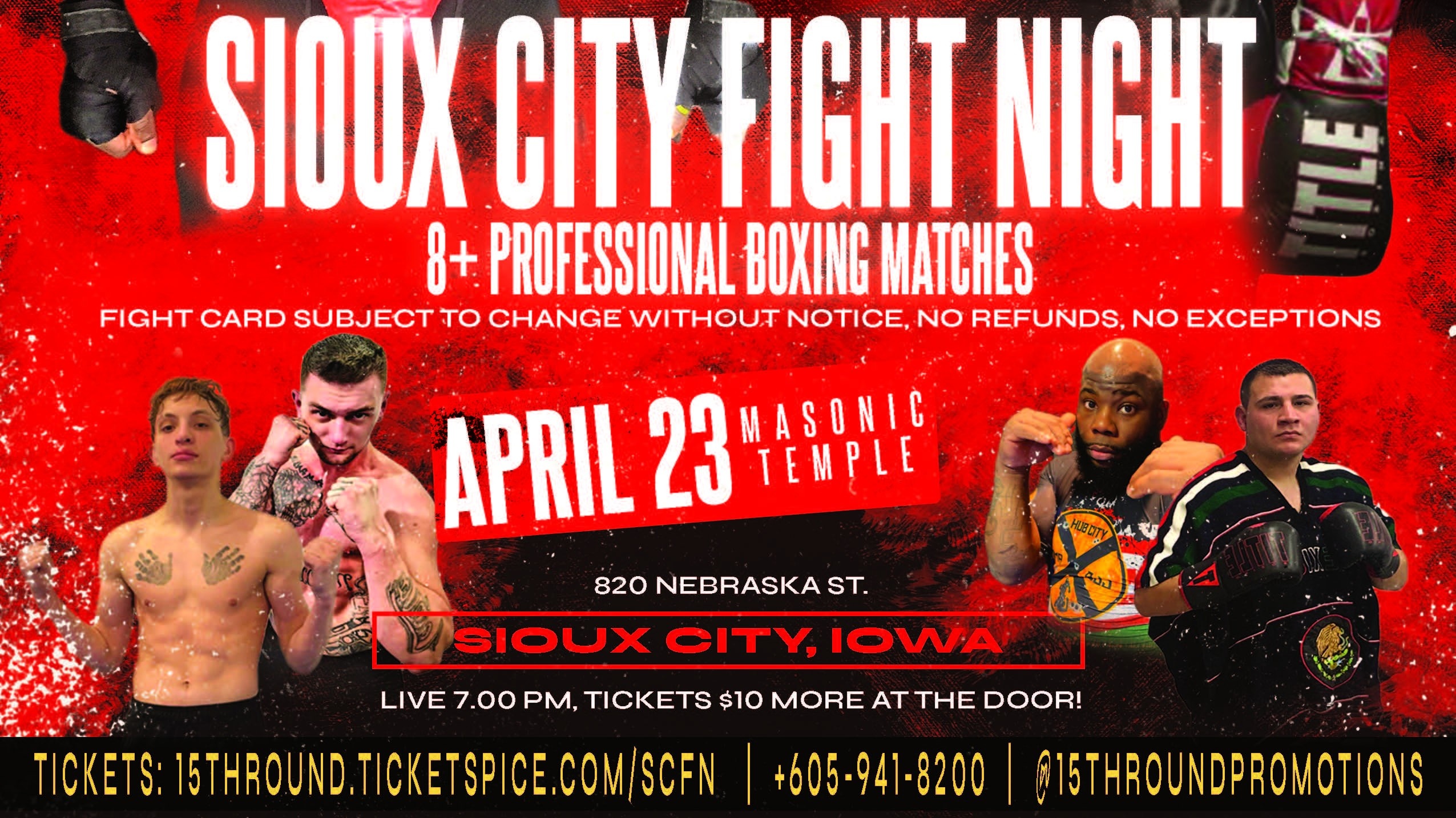 Sioux City Fight Night - SponsorMyEvent