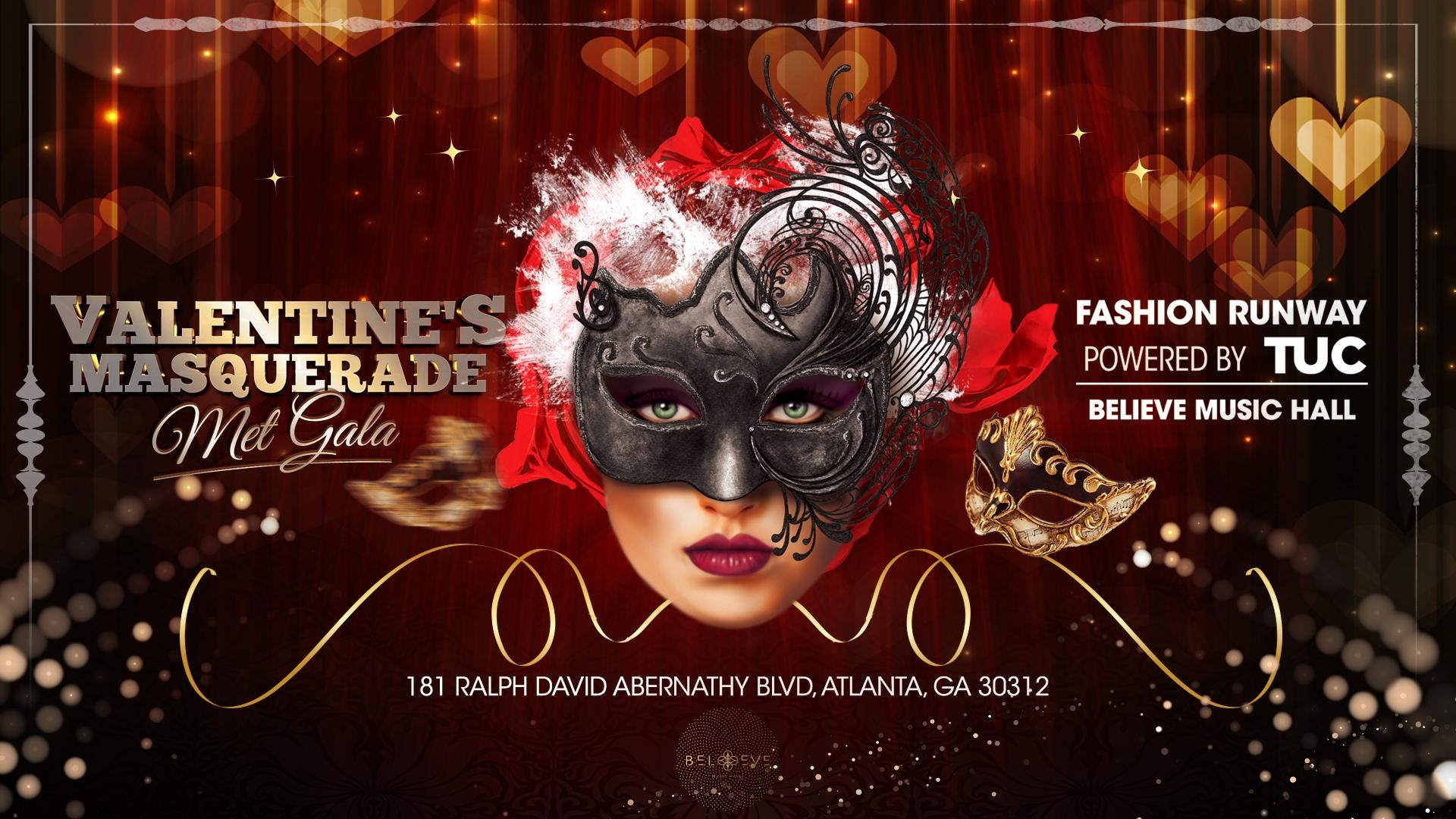 Valentine's Day Masquerade Met Gala SponsorMyEvent