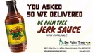 De Palm Tree Jamaica Jerk Saurce