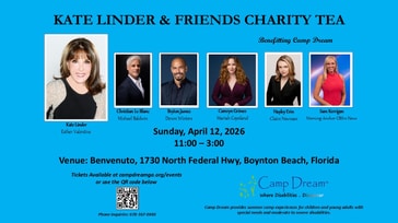 Kate Linder & Friends Charity Tea South Florida