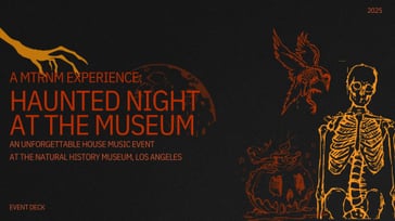 HAUNTED NIGHT AT THE MUSEUM