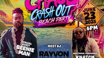 CHAOS CRASH OUT BEACH PARTY