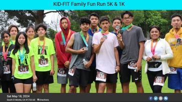 The KID-FIT Family Fun Run 1-5K