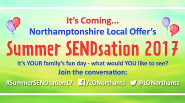 Summer SENDsation 2017 (for children and young people with special educational needs and disabilities)