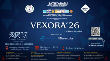 Vexora'26 - 24 Hrs Hackathon