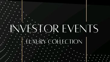 Investor Events - Luxury Collection