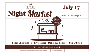 Frenchie Coffee Night Market