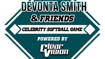 Devonta Smith Celebrity Softball Game