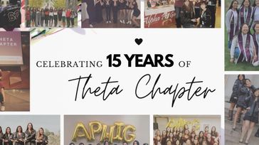 APhiG Theta Chapter 15 Year Charterversary