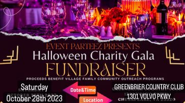 Village Family Halloween Costume Ball