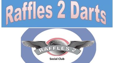 Raffles 2 Darts monthly copetitions