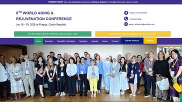 8th World Aging and Rejuvenation Conference