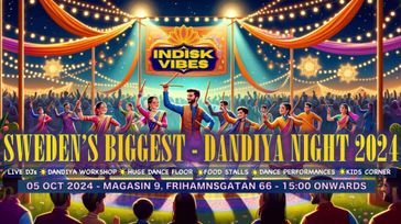 Sweden's Biggest Dandiya Night 2024