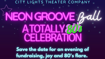 City Lights Neon Groove Ball