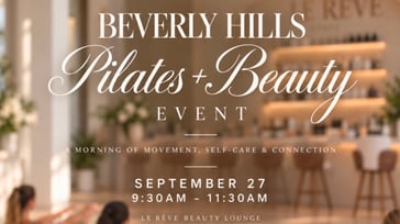 Beverly Hills Pilates and Beauty Event