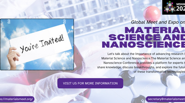 Global Meet and Expo on Material Science and Nanoscience