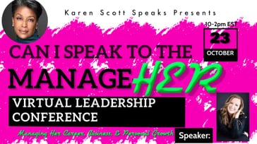 Can I Speak to the Manage-Her?