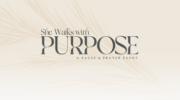 She Walks with Purpose