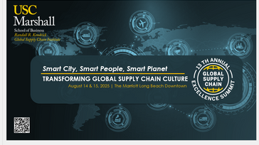 USC 13th Annual Global Supply Chain Excellence Summit