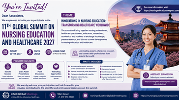 Nursing Education and Healthcare 2027| Tokyo,Japan