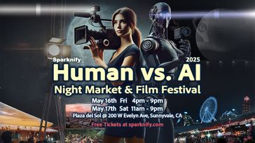 Human vs. AI Night Market and Film Festival