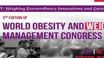 3rd Edition of World Obesity and Weight Management