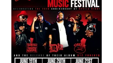 D12: Aint Nothing But Music Festival