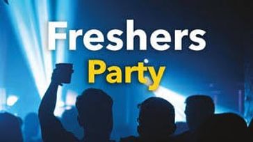 Fresher party for fresh student.