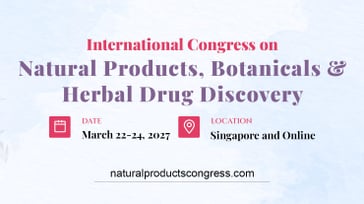 International Congress on Natural Products, Botanicals & Herbal Drug Discovery